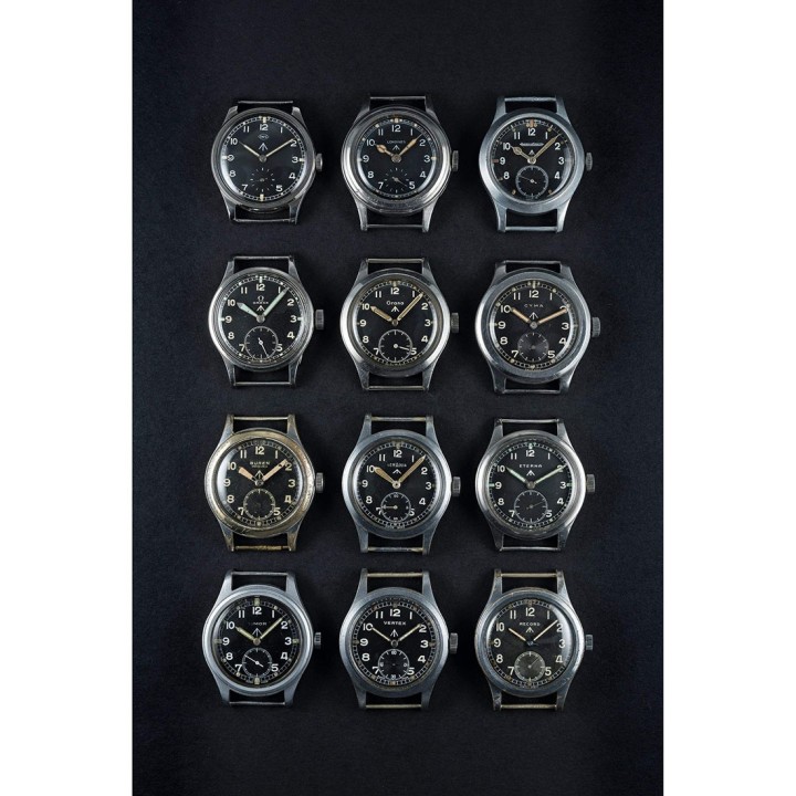 MWC WWII Pattern "ATP" Watch with Cream Dial and 21 Jewel