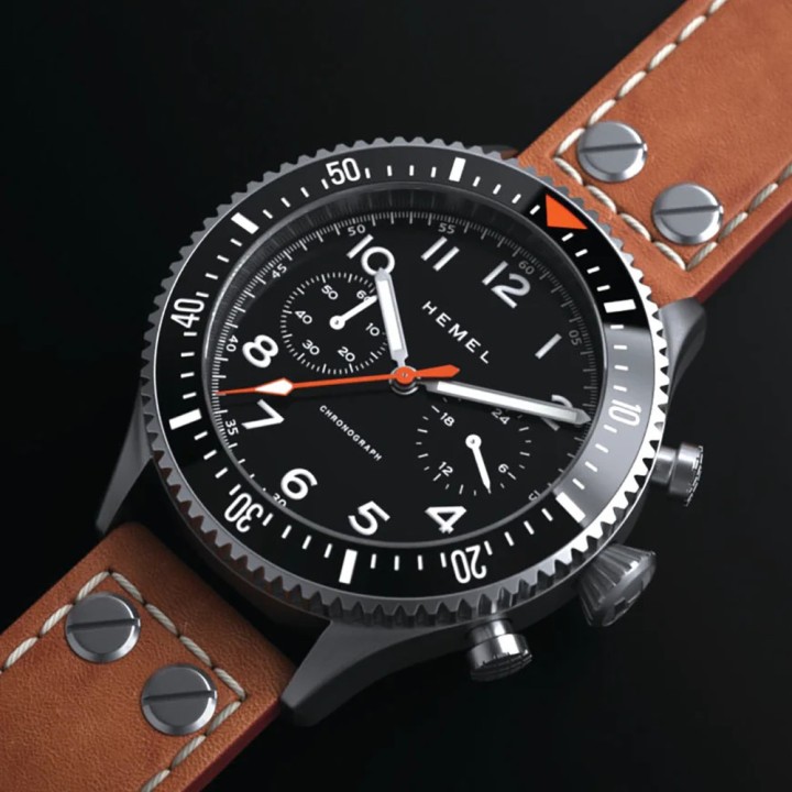 HFT20 / VK64 Configuration / Black Dial