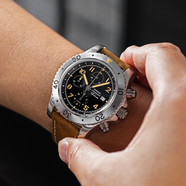 Sugess S464 Titanium Automatic Chronograph