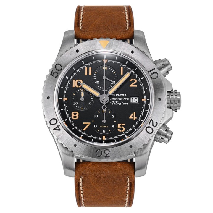 Sugess S464 Titanium Automatic Chronograph
