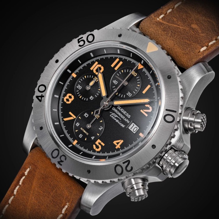 Sugess S464 Titanium Automatic Chronograph