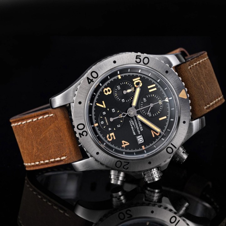 Sugess S464 Titanium Automatic Chronograph
