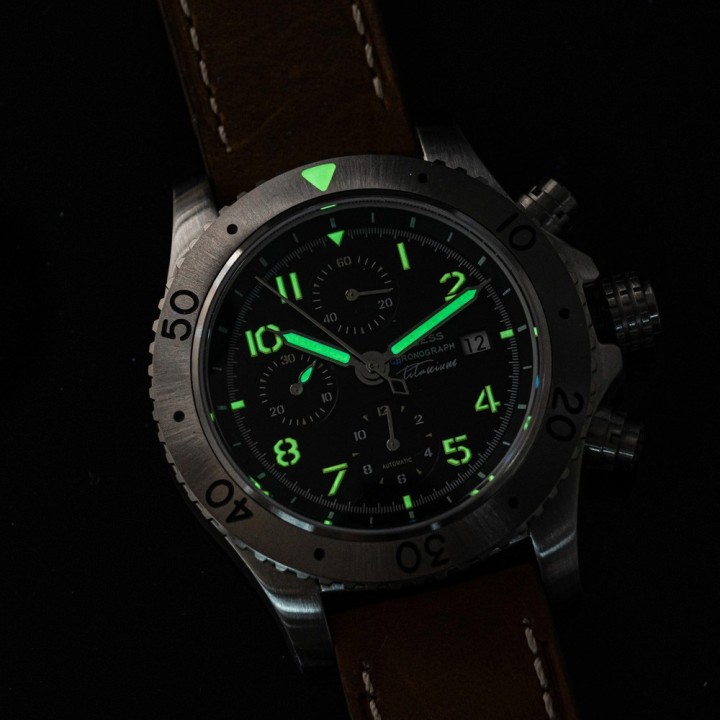 Sugess S464 Titanium Automatic Chronograph