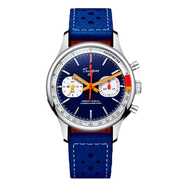 Sugess Mechanical Chrono 387F Dark Blue