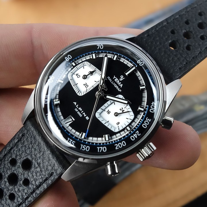 Rallygraf Alpine Cup Series Black Leather