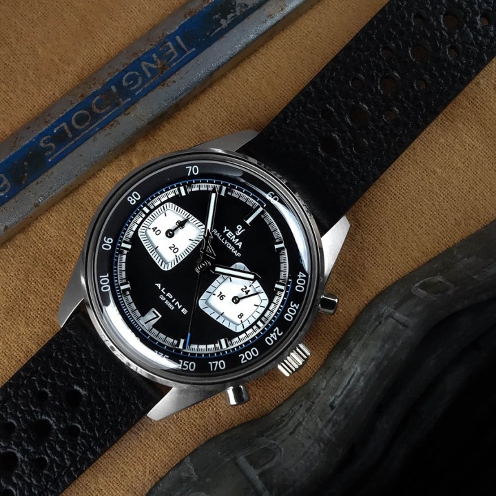 Rallygraf Alpine Cup Series Black Leather