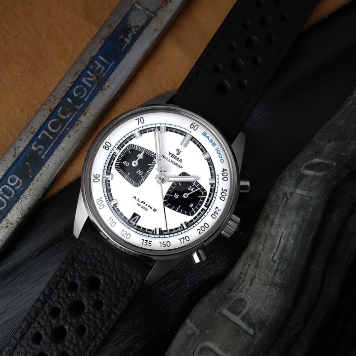 Rallygraf Alpine Cup Series White Leather