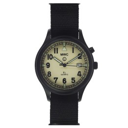 G10EL Black PVD Beige Dial General Service Watch with Electroluminescent (EL)