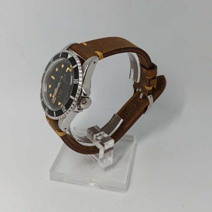 Royal Marine Brown Vintage (Cassa e vetro leggermente graffiati e cinturino leggermente usato)