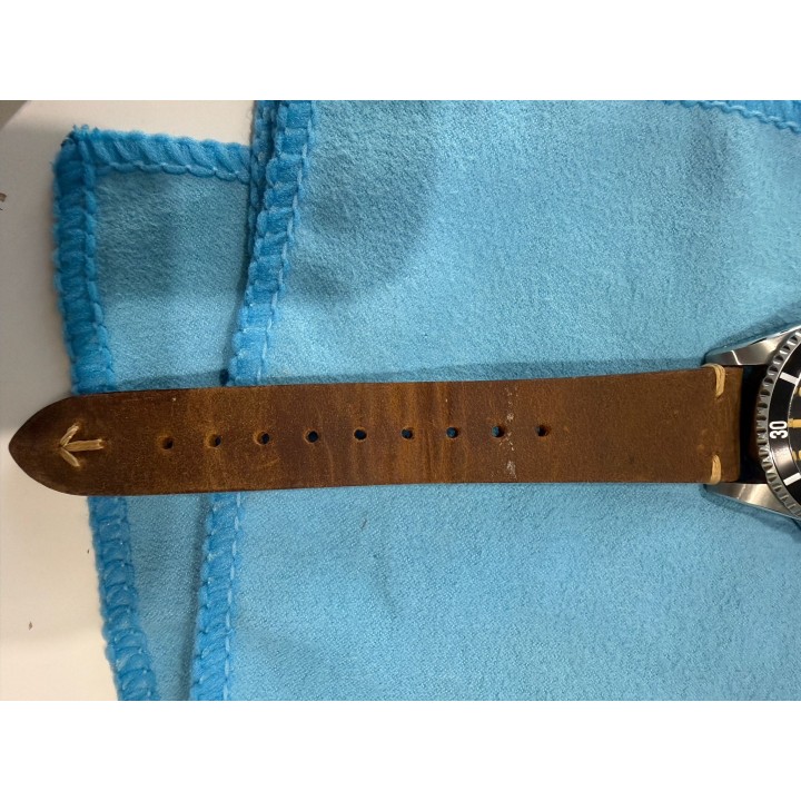 Royal Marine Brown Vintage (Cassa e vetro leggermente graffiati e cinturino leggermente usato)