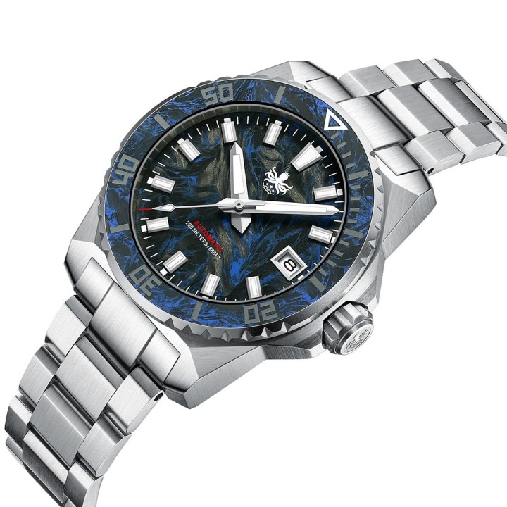 LEVIATHAN 200M Automatic Diver PY062B Blue