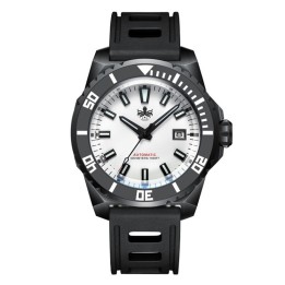 LEVIATHAN PY032E DLC 500M Automatic Diver Watch White