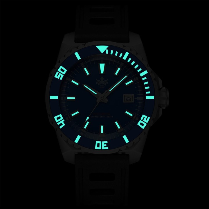 LEVIATHAN PY032C 500M Automatic Diver Watch Black