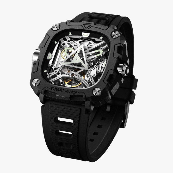 CIGA design Mechanical Watch Eye Of Horus Silver