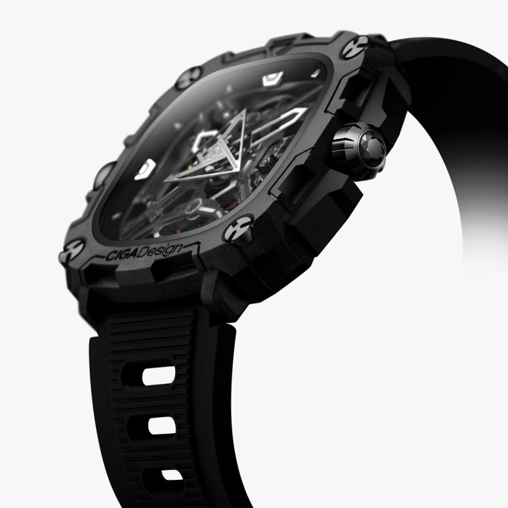 CIGA design Mechanical Watch Eye Of Horus Black