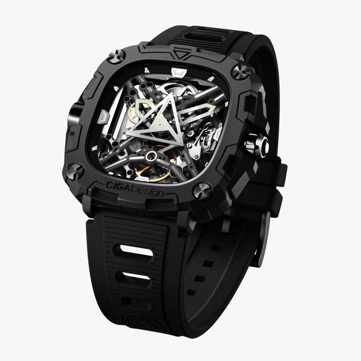 CIGA design Mechanical Watch Eye Of Horus Black