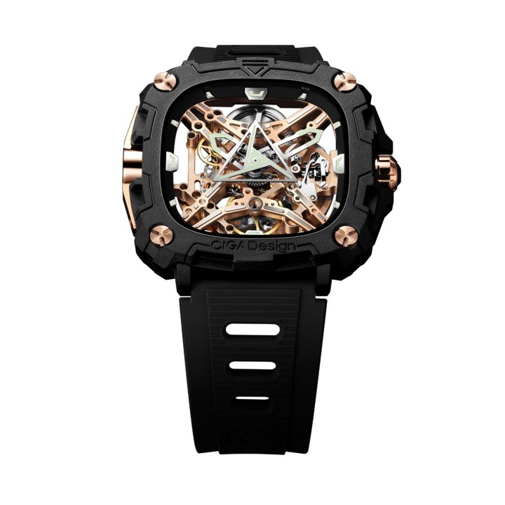 CIGA design Mechanical Watch Eye Of Horus Rose Gold