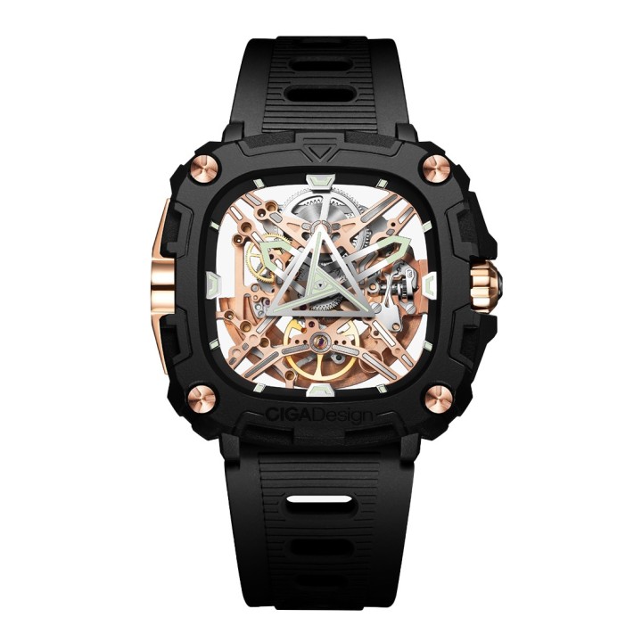 CIGA design Mechanical Watch Eye Of Horus Rose Gold