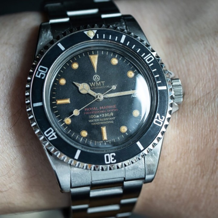 Royal Marine – Black dial / Heavy Aged Edition