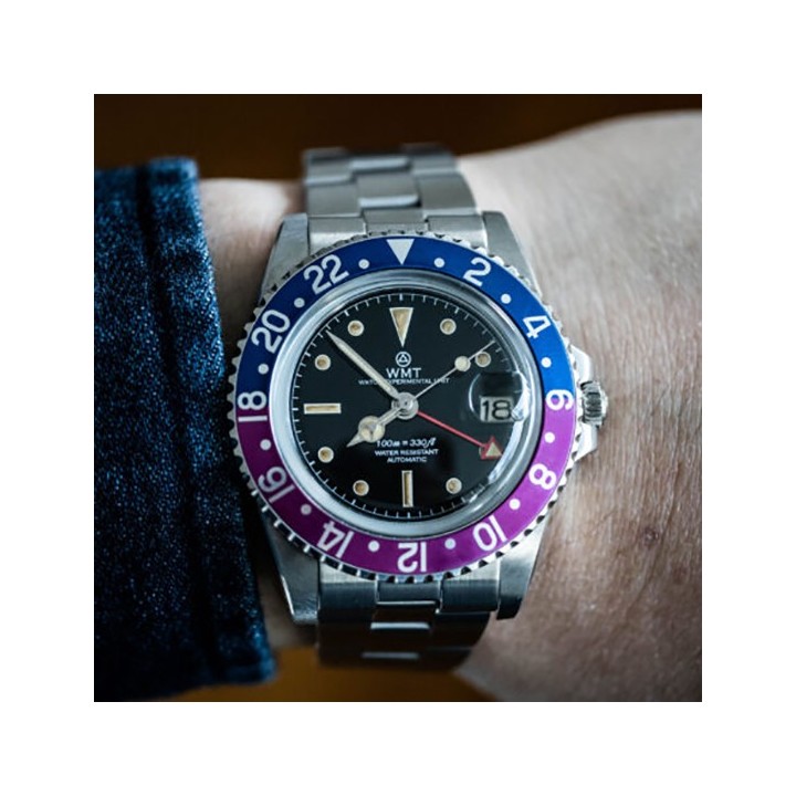 Sanford MKII – Interchangeable Bezel / Fuchsia & Blueberry Bezel / Limited Edition 50pc