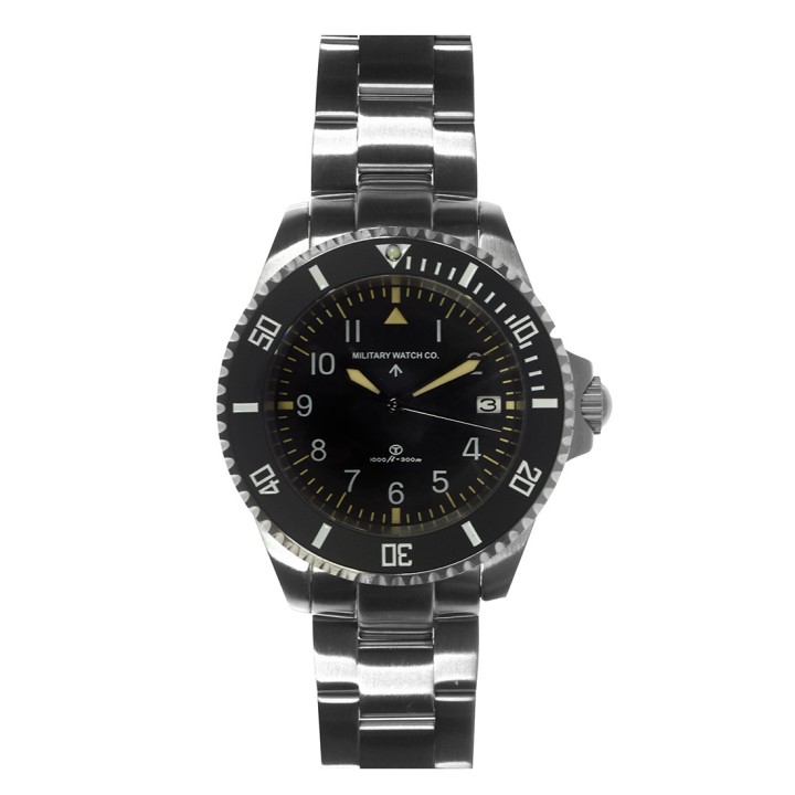 MWC 1980 Pattern Auto Diver on Bracelet