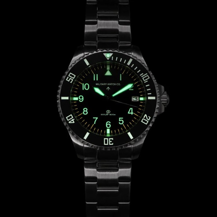 MWC 1980 Pattern Auto Diver on Bracelet