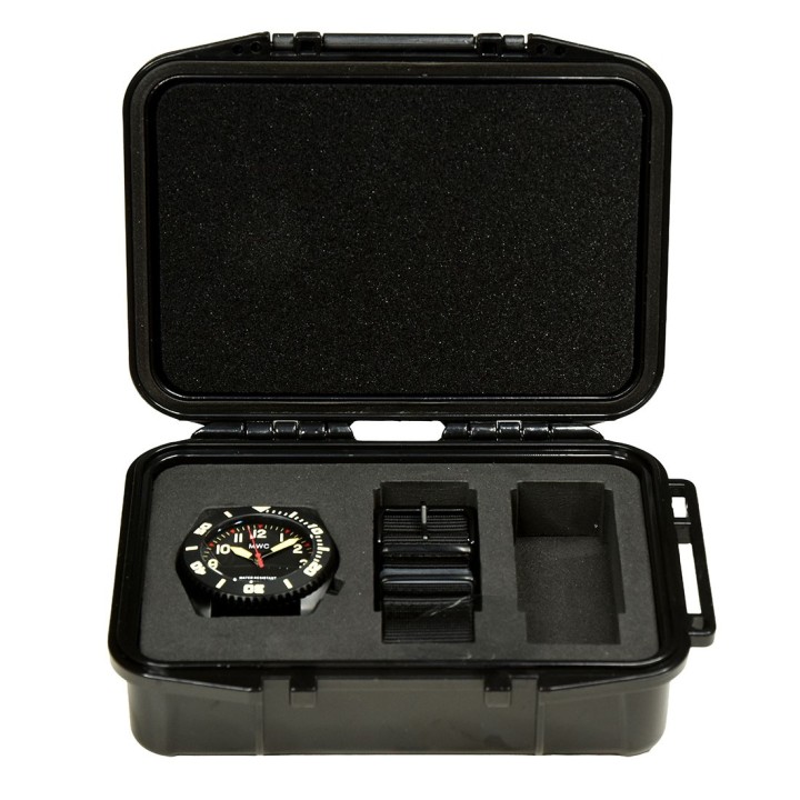 MWC "Depthmaster" 100atm / 3,280ft / 1000m Water Resistant Military Divers Watch in PVD Titanium Case