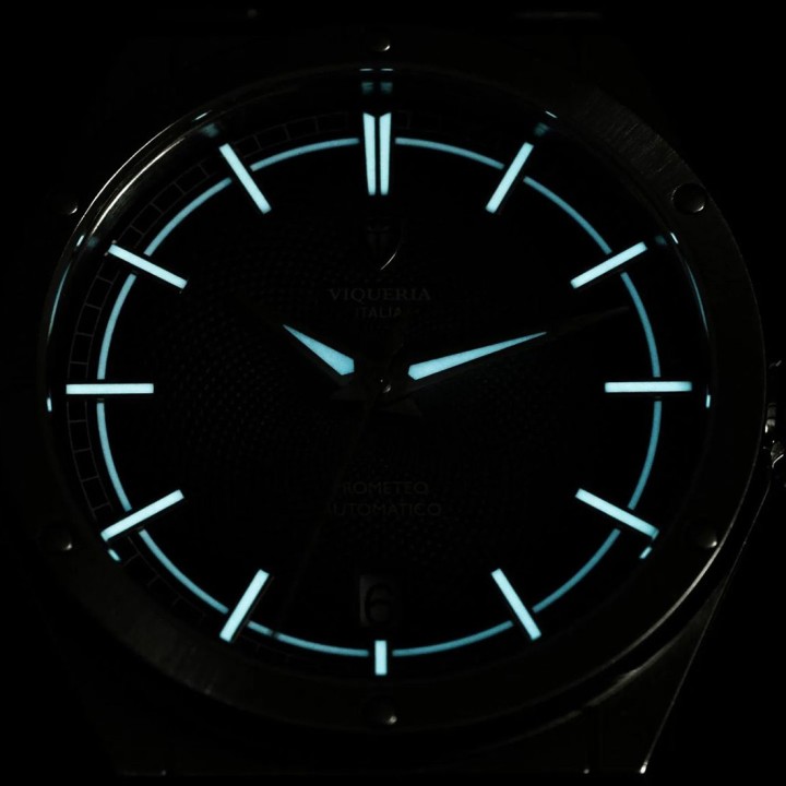 Prometeo Guilloché Blu