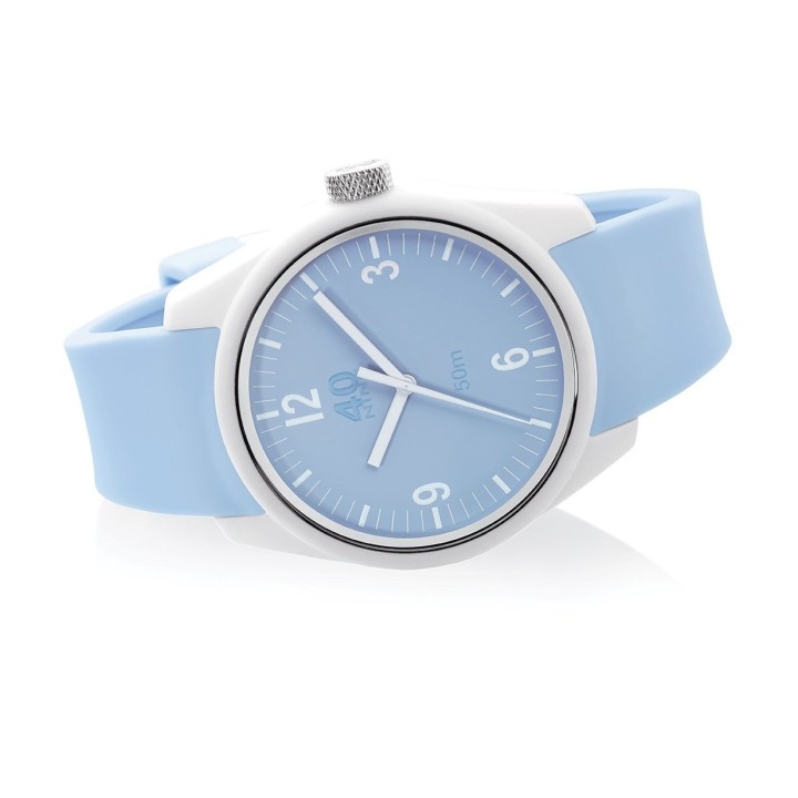 BASIC 43MM White-Azure
