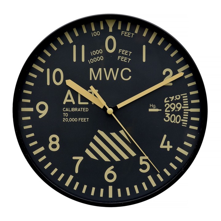 Limited Edition Altimeter Wall Clock