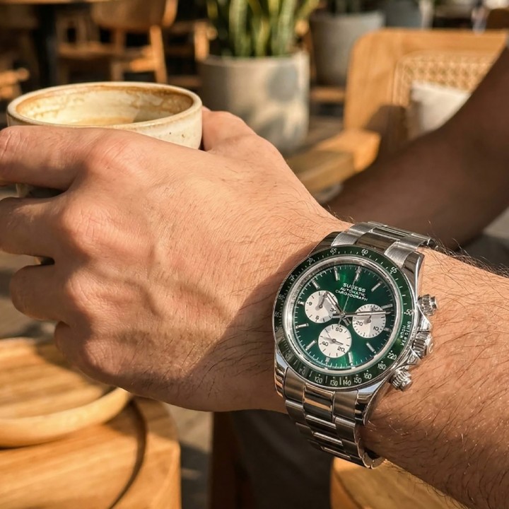 Sugess S473 Chrono racing Green