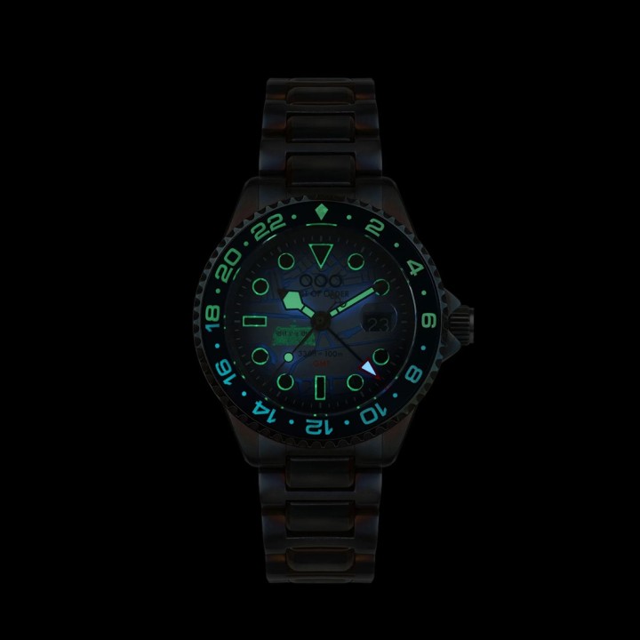 SWISS GMT LONDON BUCKINGHAM PALACE - ULTRA DISTRESSED