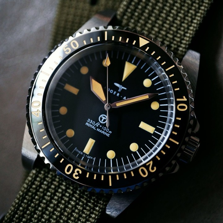 DG-T007S "Royal Marine" – 39.5mm Mil-Spec Diver – Sapphire & NH35