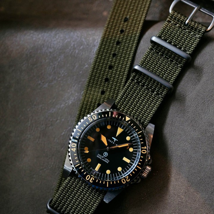 DG-T007S "Royal Marine" – 39.5mm Mil-Spec Diver – Sapphire & NH35