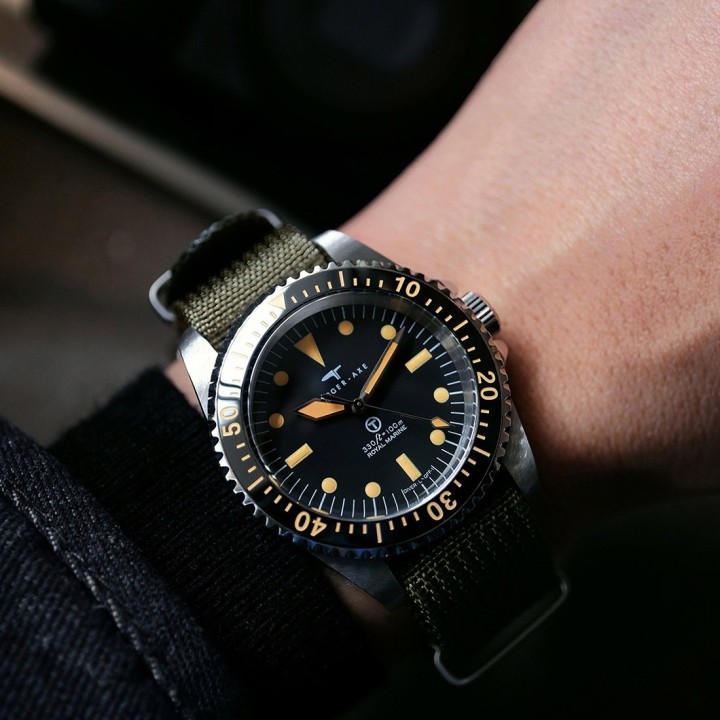DG-T007S "Royal Marine" – 39.5mm Mil-Spec Diver – Sapphire & NH35