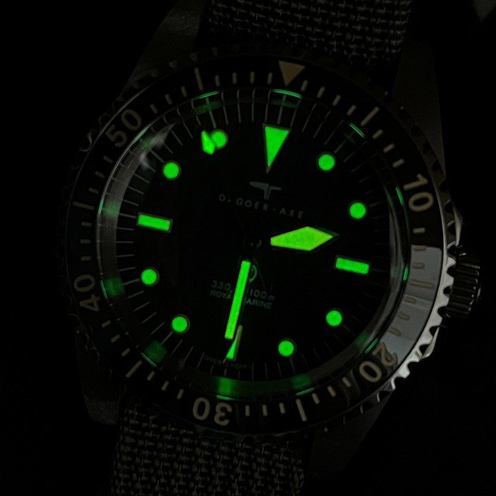 DG-T007S "Royal Marine" – 39.5mm Mil-Spec Diver – Sapphire & NH35