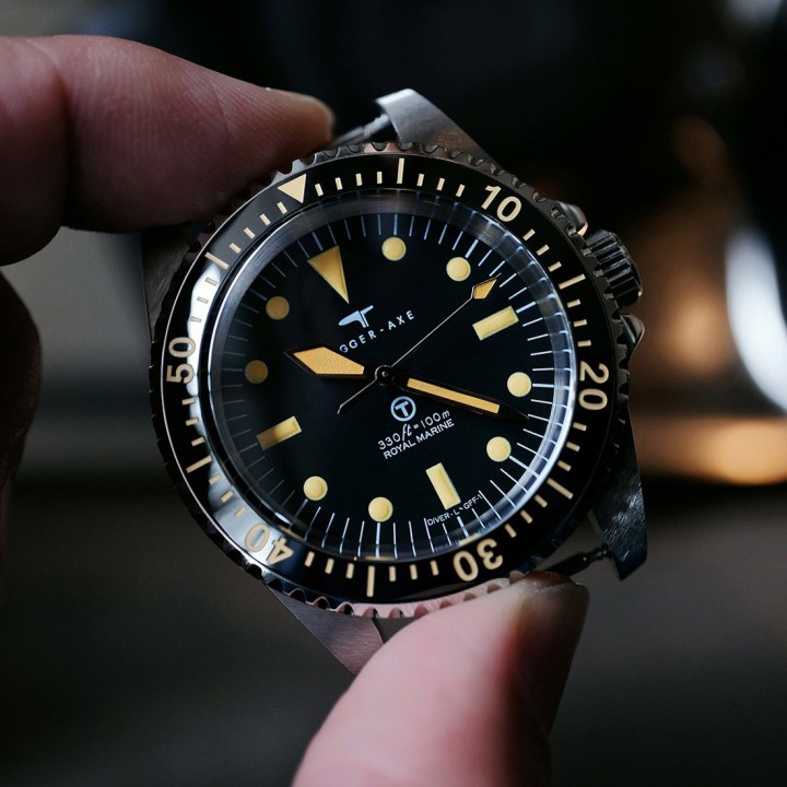 DG-T007S "Royal Marine" – 39.5mm Mil-Spec Diver – Sapphire & NH35