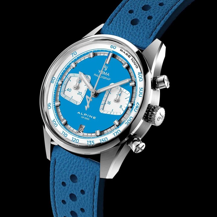 Rallygraf Alpine Cup Series Blue Leather