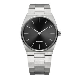 Slim Silver 4.9mm Black