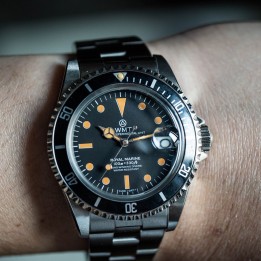 Royal Marine – Pumpkin dial edition