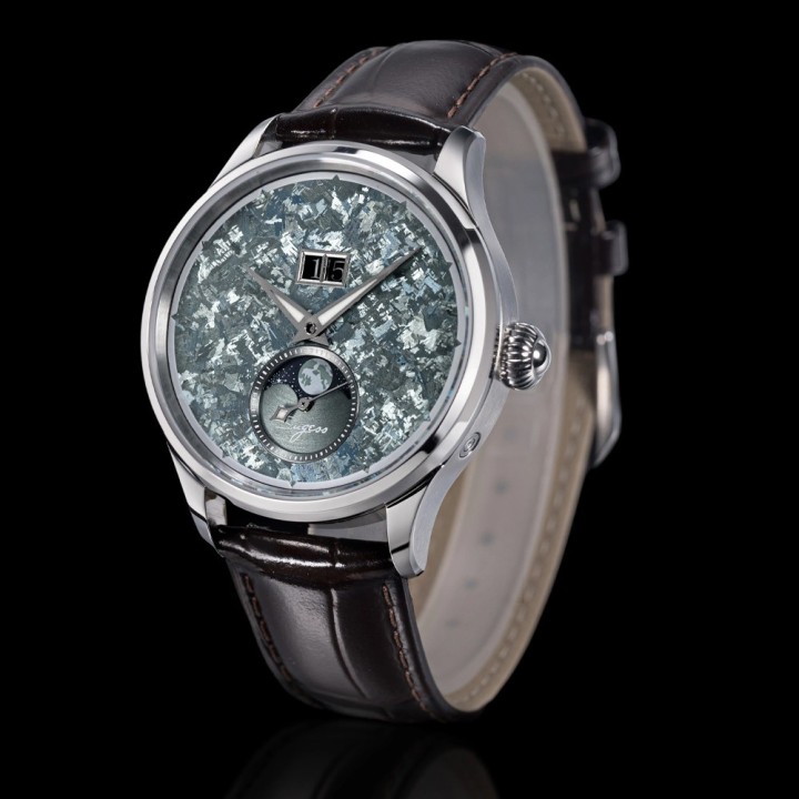 Seestern S401 MoonPhase Master Automatic Ice Blue