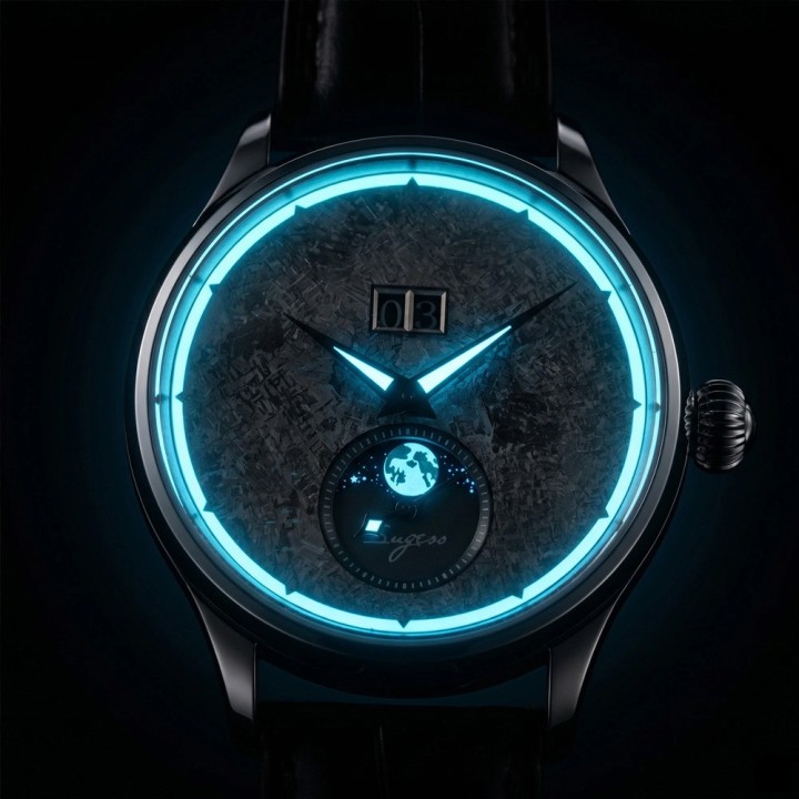 Seestern S401 MoonPhase Master Automatic Blue