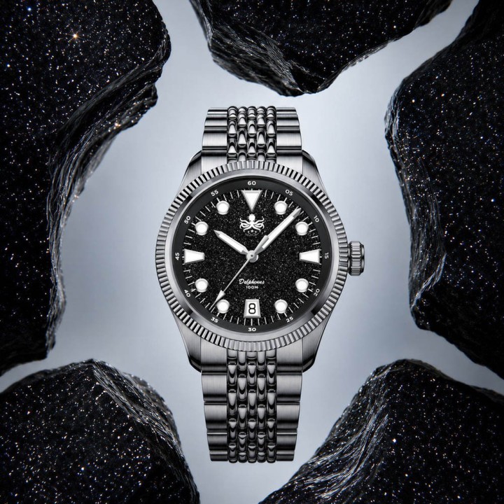 Delphinus 100M PY066C Black Aventurine