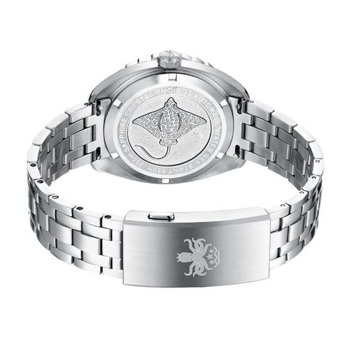 EAGLE RAY 200M Automatic PY065CD Black Aventurine Date