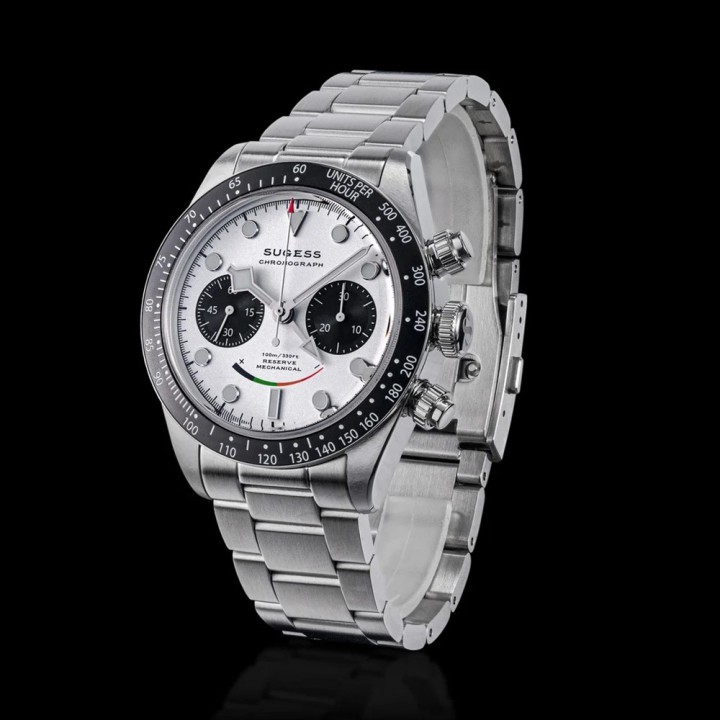 Sugess S475 BB Panda Manual Chronograph