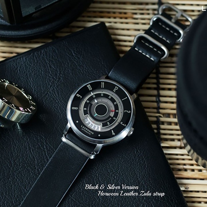 Lecronos Silver - Black