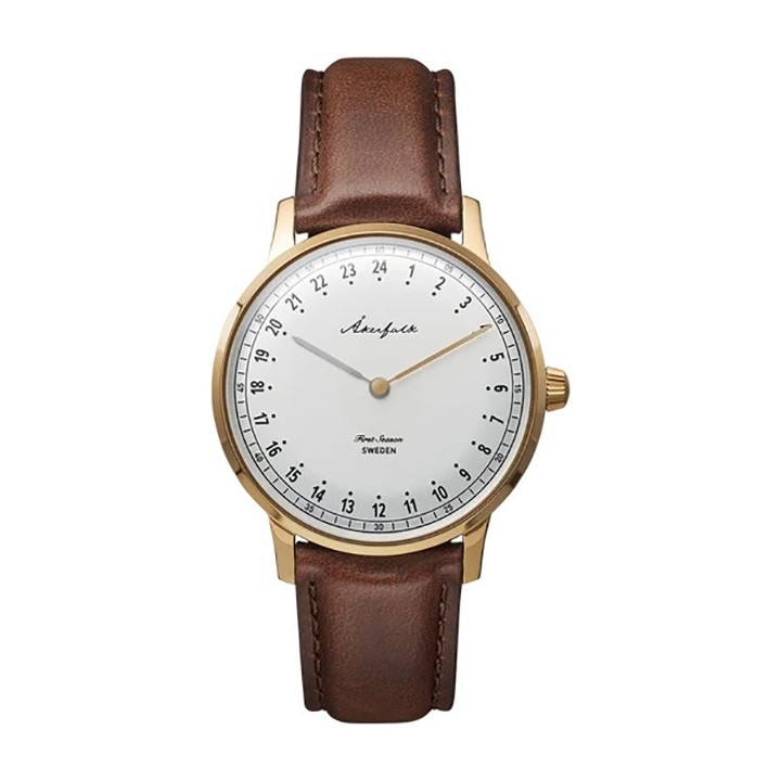First Season Gold with Brown Leather
