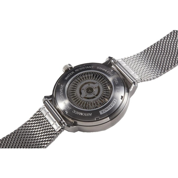 Lecronos Silver - Black Mesh