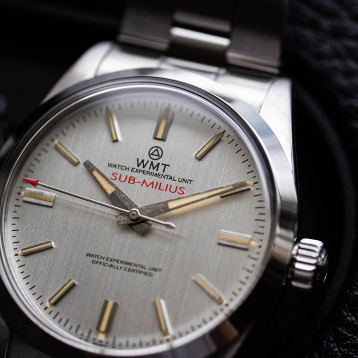 SUB-MILIUS MK II – Silver Dial Aged Edition / Limited 50 PC