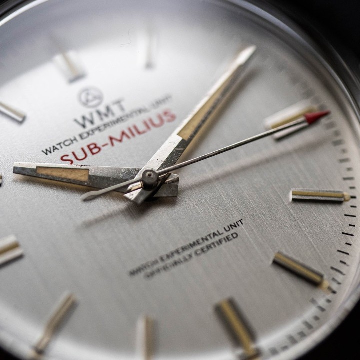 SUB-MILIUS MK II – Silver Dial Aged Edition / Limited 50 PC